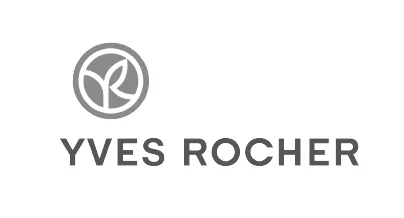 Logo de la marque Yves Rocher, client de BigBizYou. Logo de la marque Yves Rocher, client de BigBizYou.